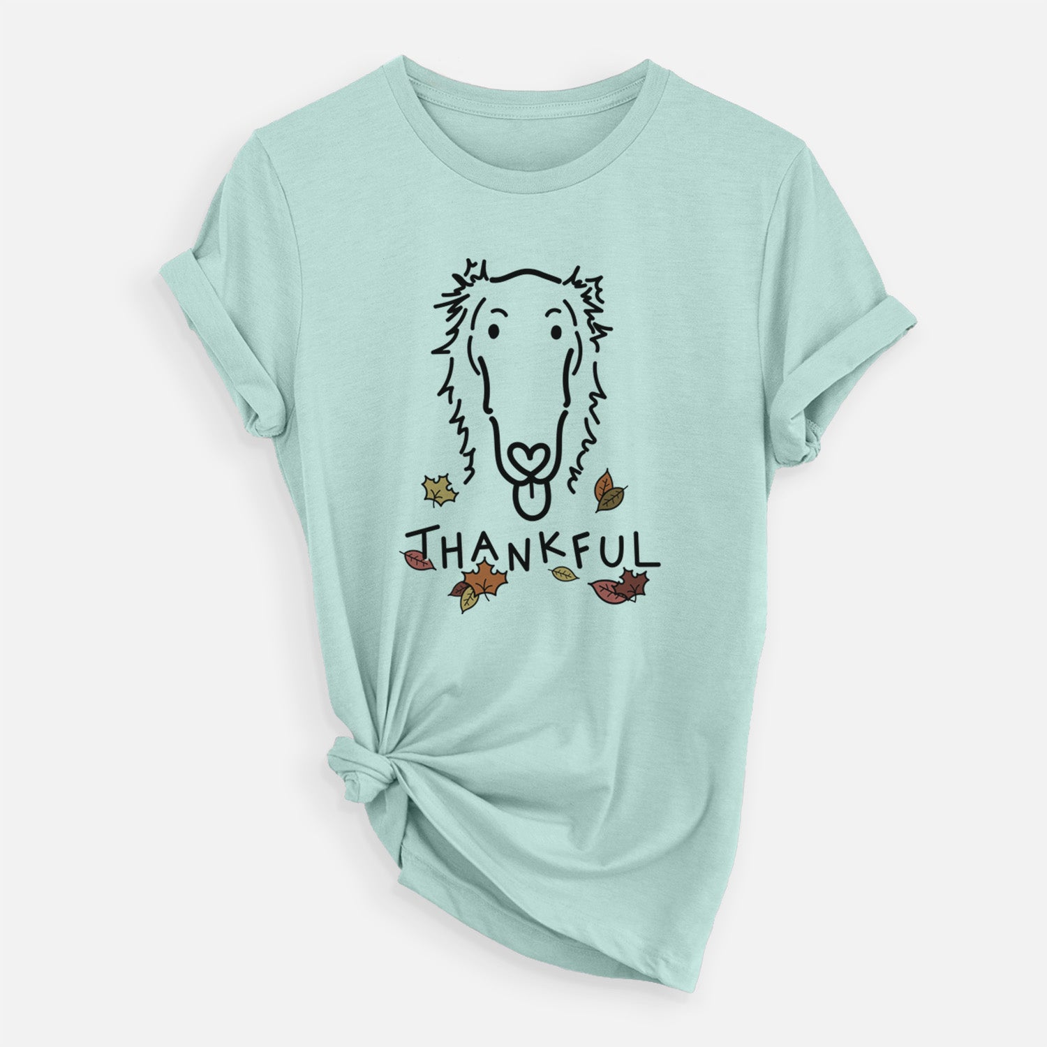 Thankful Borzoi - Opal - Unisex Crewneck