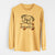 Thankful Pug - Pip - Men's Heavyweight 100% Cotton Long Sleeve