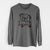 Thankful Pug - Pip - Men's Heavyweight 100% Cotton Long Sleeve