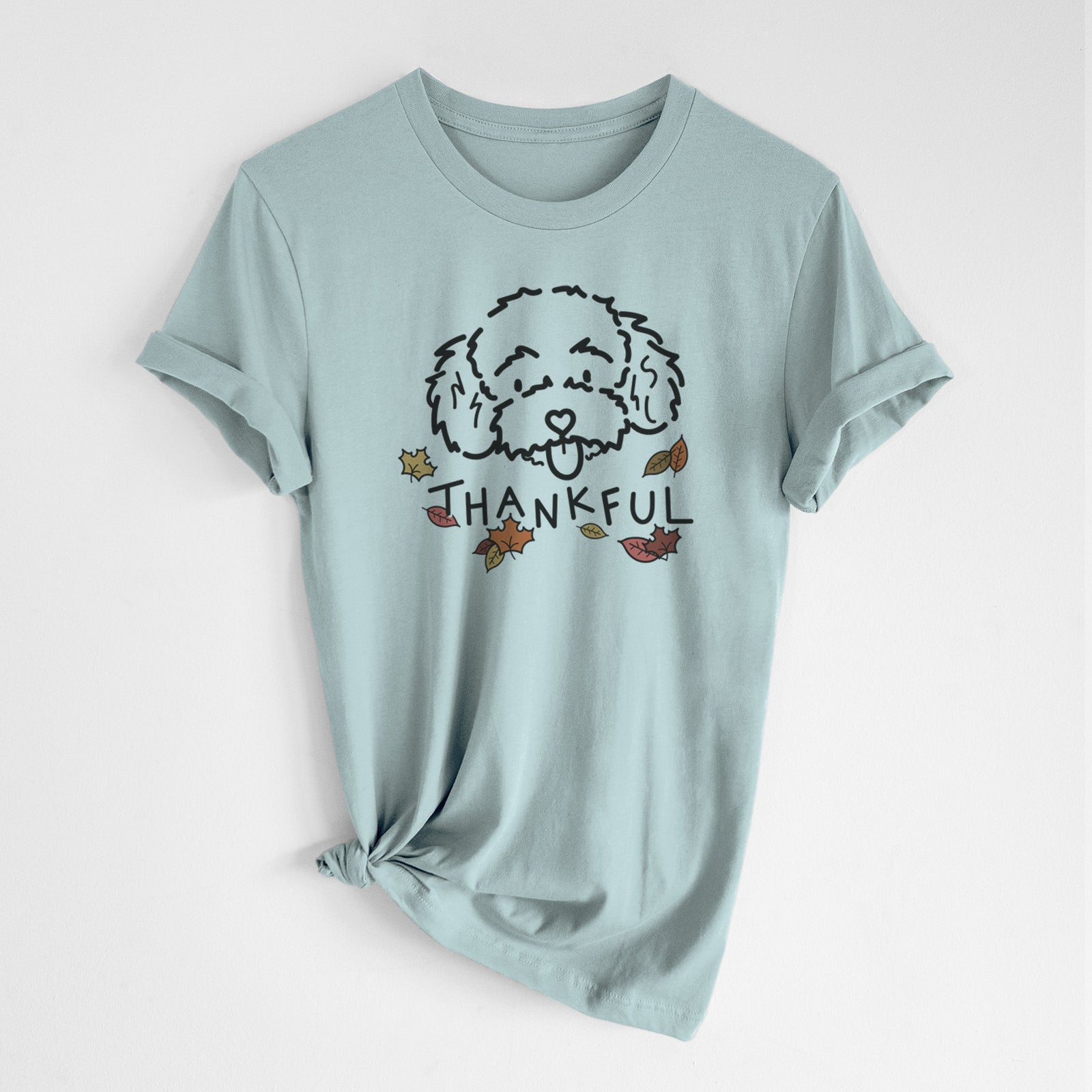 Thankful Toy Poodle - Ricci - Unisex Crewneck