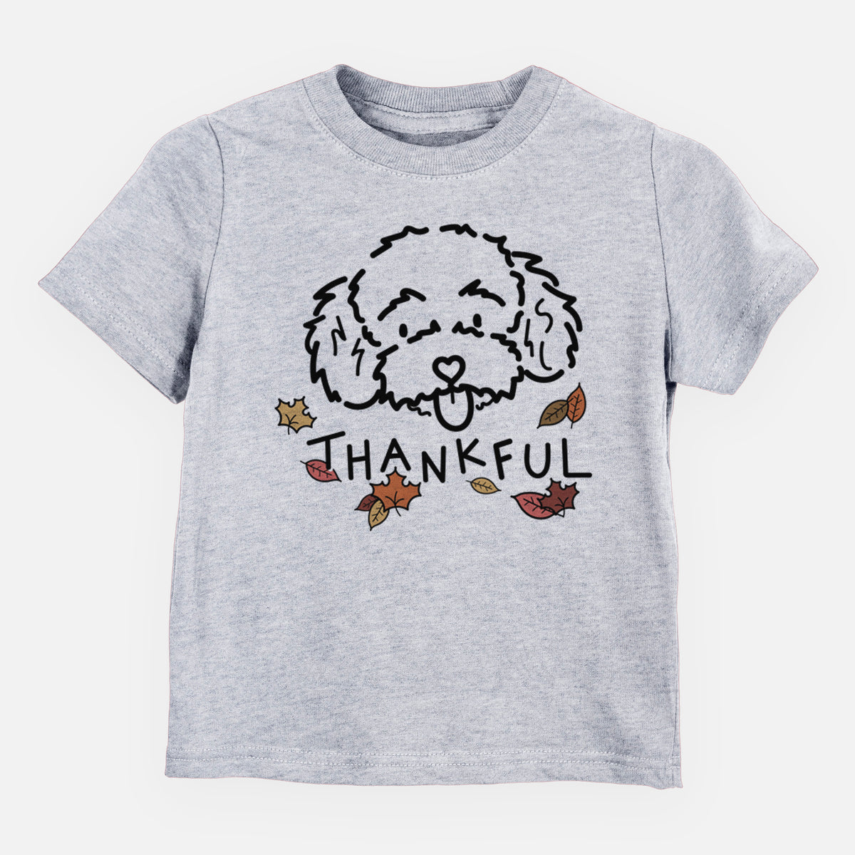 Thankful Toy Poodle - Ricci - Kids/Youth/Toddler Shirt