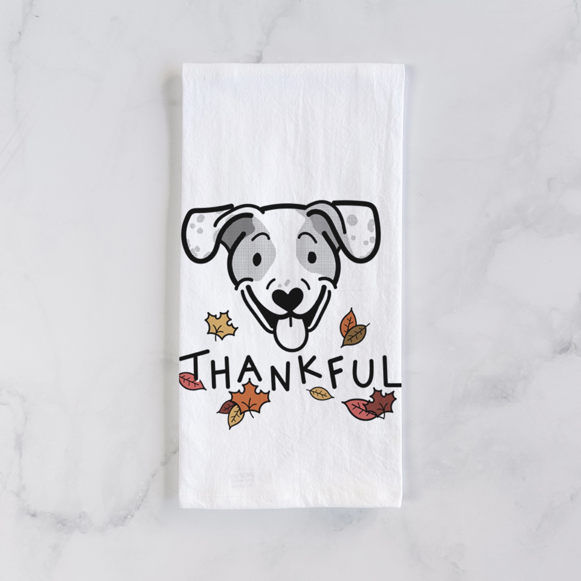 Thankful Beagle Mix - Roland - Tea Towel