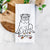 Thankful Pug - Rudy - Tea Towel