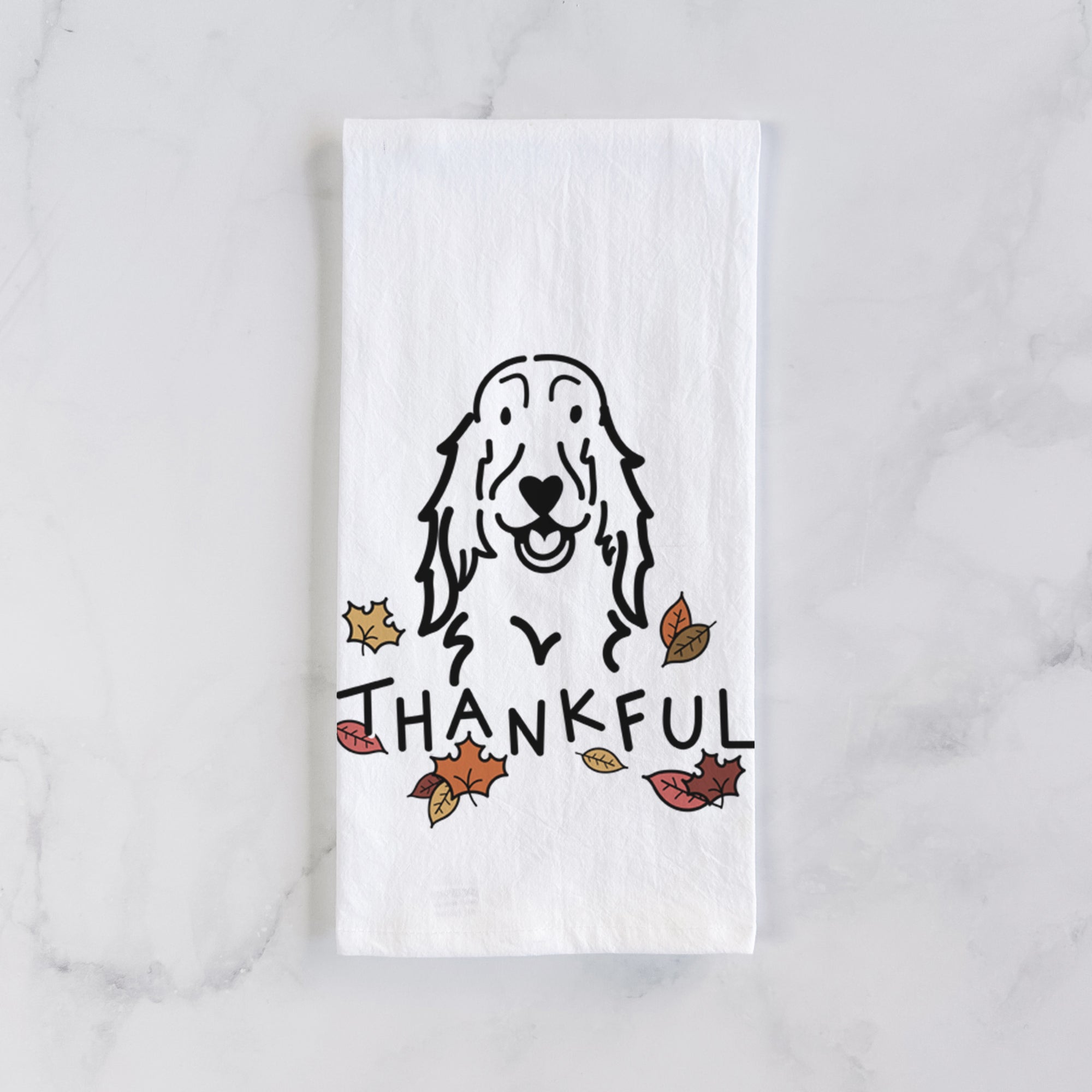 Thankful Setter - Tea Towel