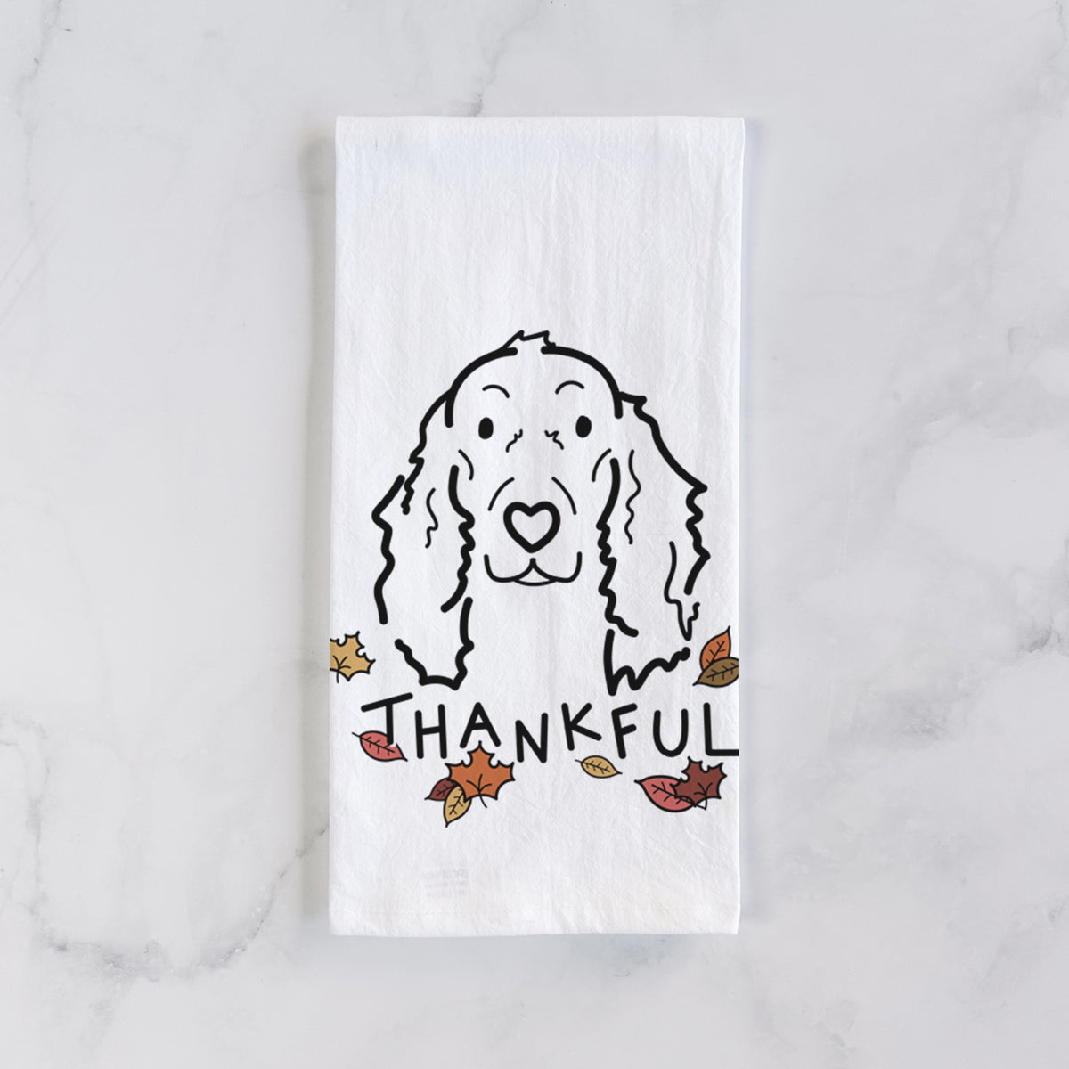 Thankful Irish Setter - Seven - Tea Towel