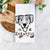 Thankful Bluetick Coonhound - Shiva - Tea Towel