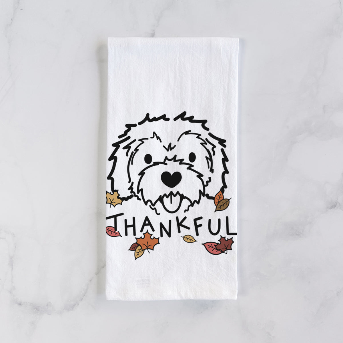 Thankful Cockapoo - Sprinkles - Tea Towel