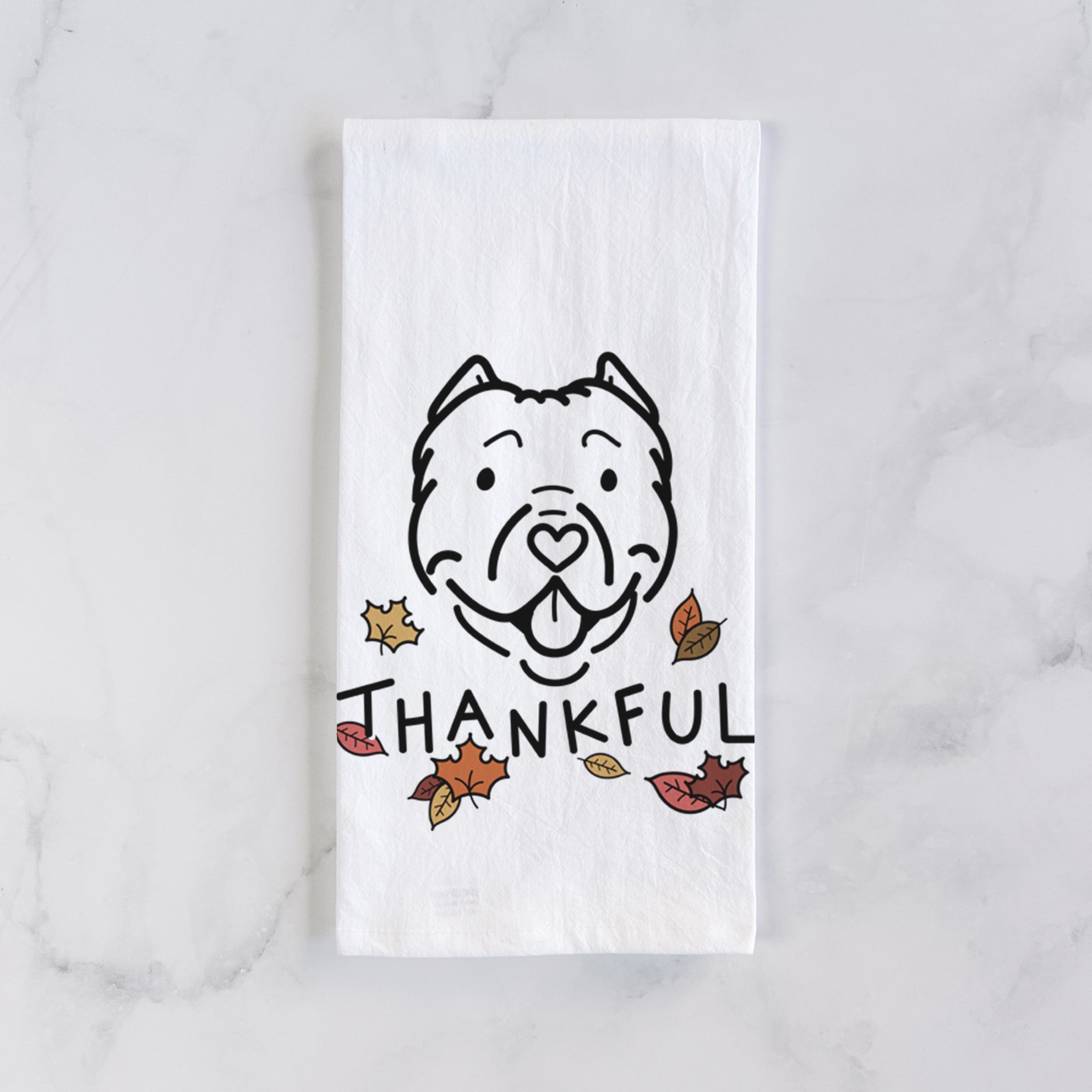 Thankful American Bully - Tank - Tea Towel