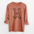 Thankful Vizsla Mix - Tegan - Men's Heavyweight 100% Cotton Long Sleeve