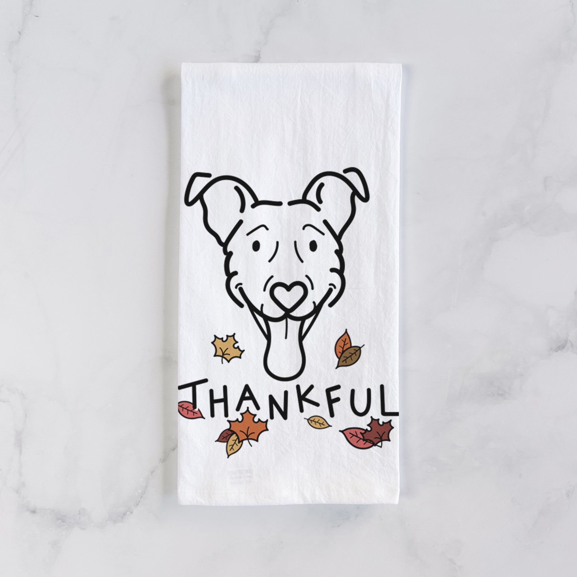 Thankful Vizsla Mix - Tegan - Tea Towel