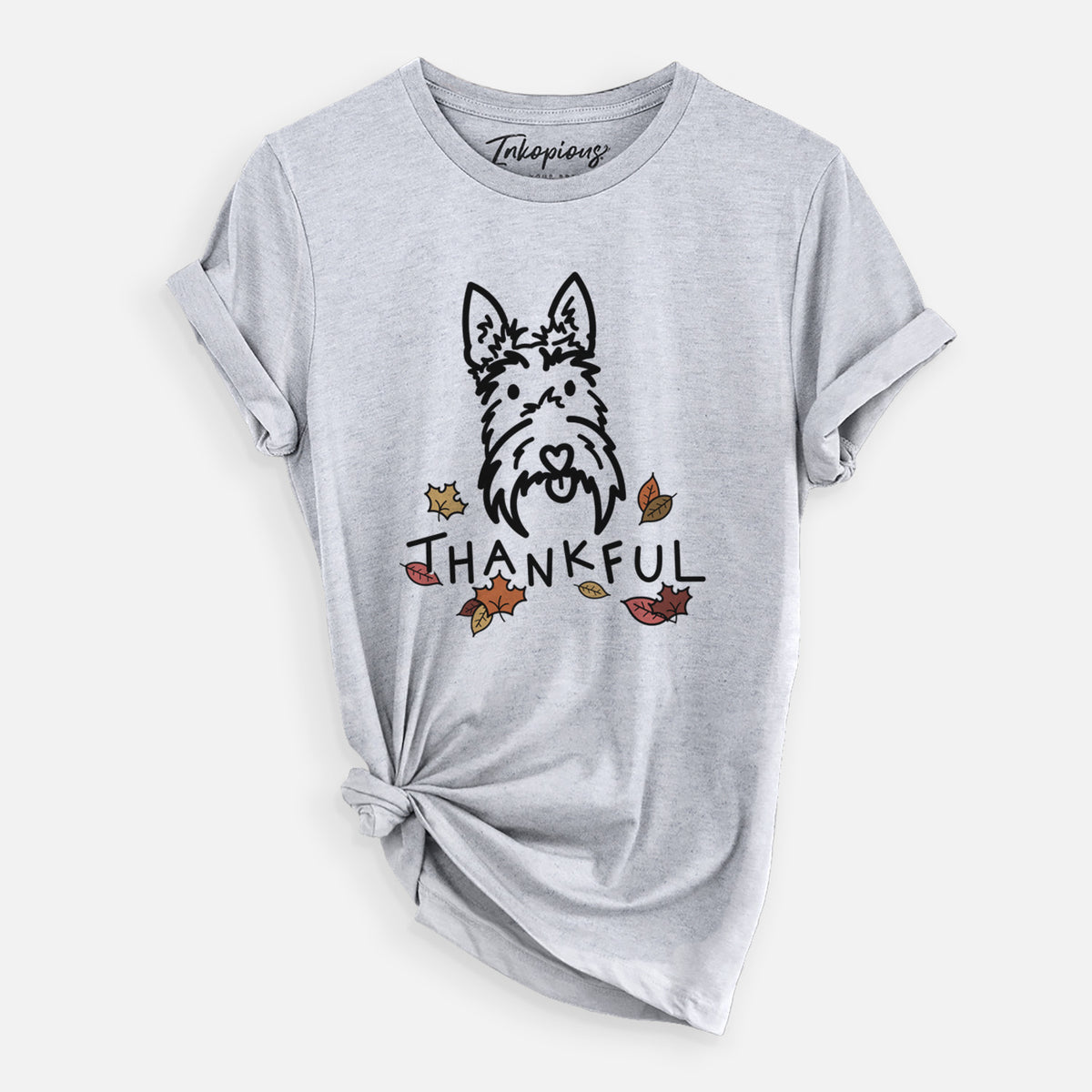 Thankful Scottish Terrier - Thistle - Unisex Crewneck
