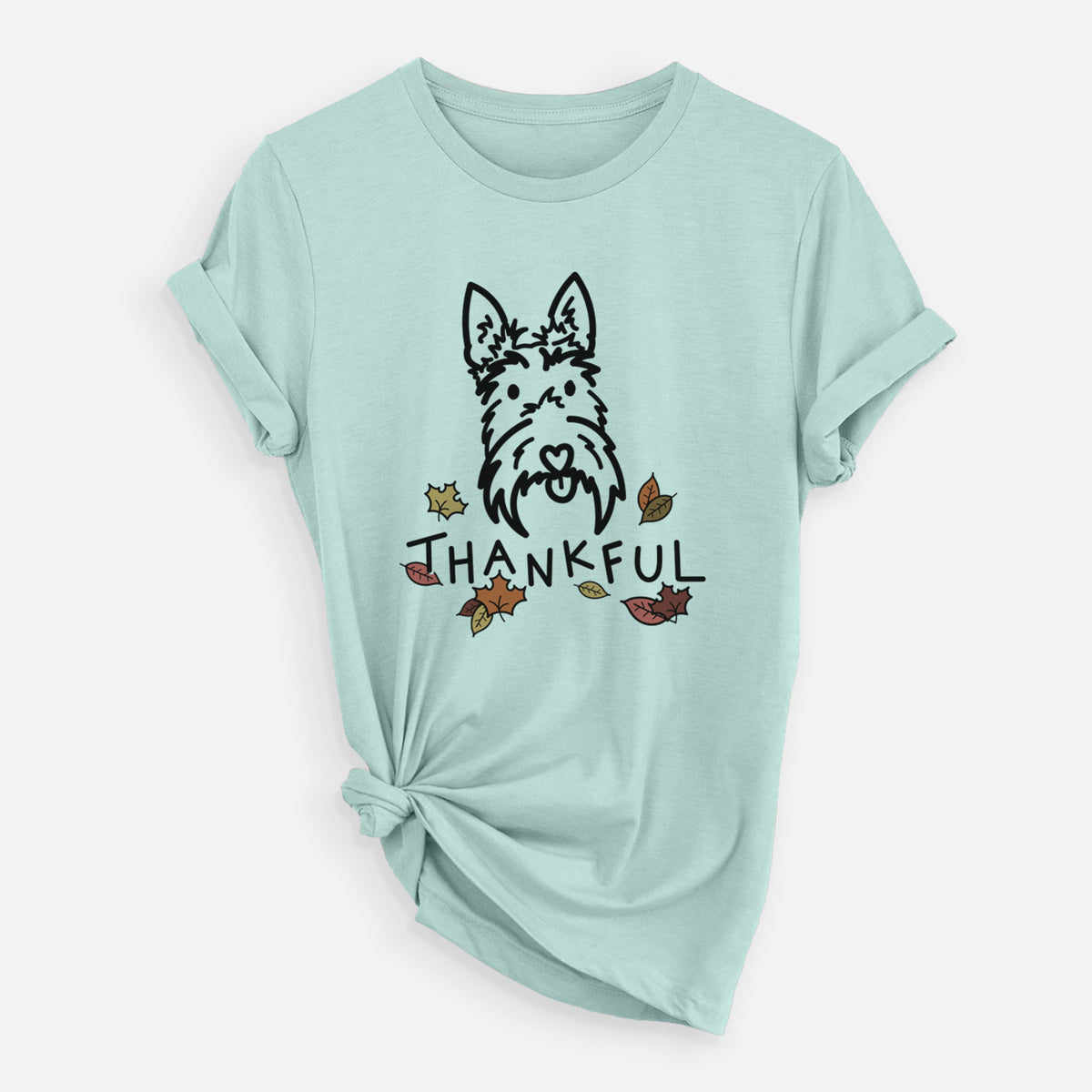 Thankful Scottish Terrier - Thistle - Unisex Crewneck