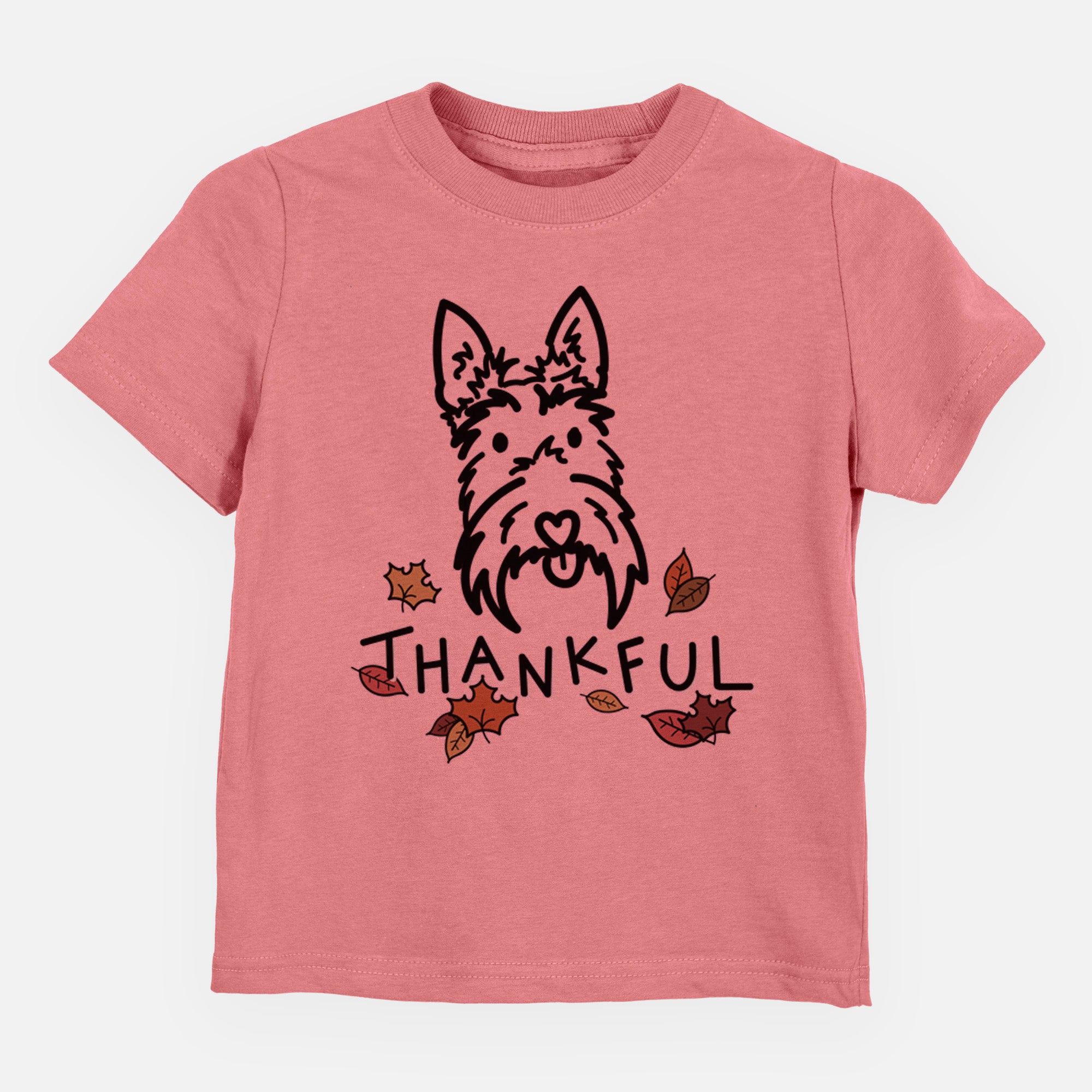 Thankful Scottish Terrier - Thistle - Kids/Youth/Toddler Shirt