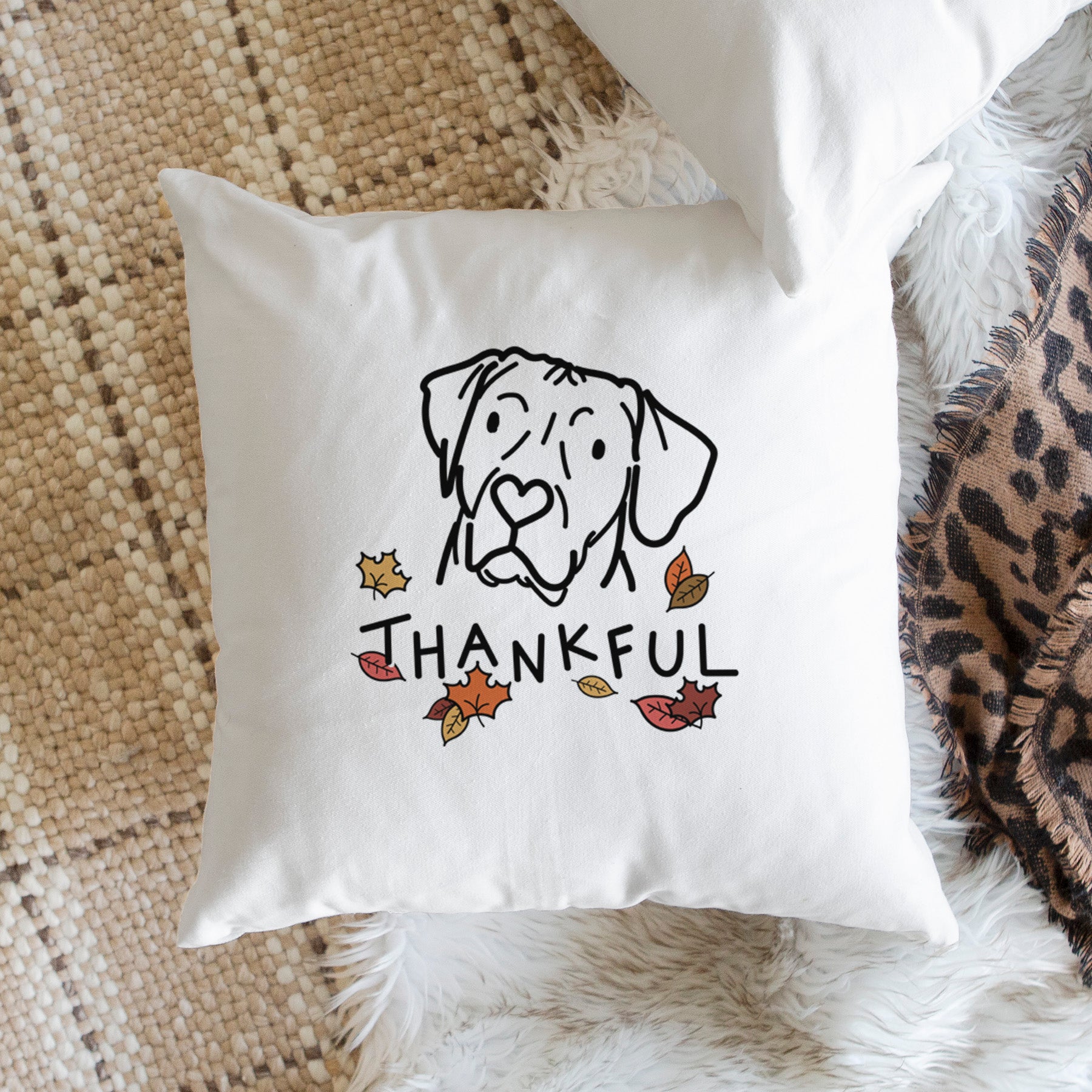 Love Always Rhodesian Ridgeback - Tito -  Throw Pillow Cover