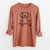 Thankful Weimaraner - Men's Heavyweight 100% Cotton Long Sleeve