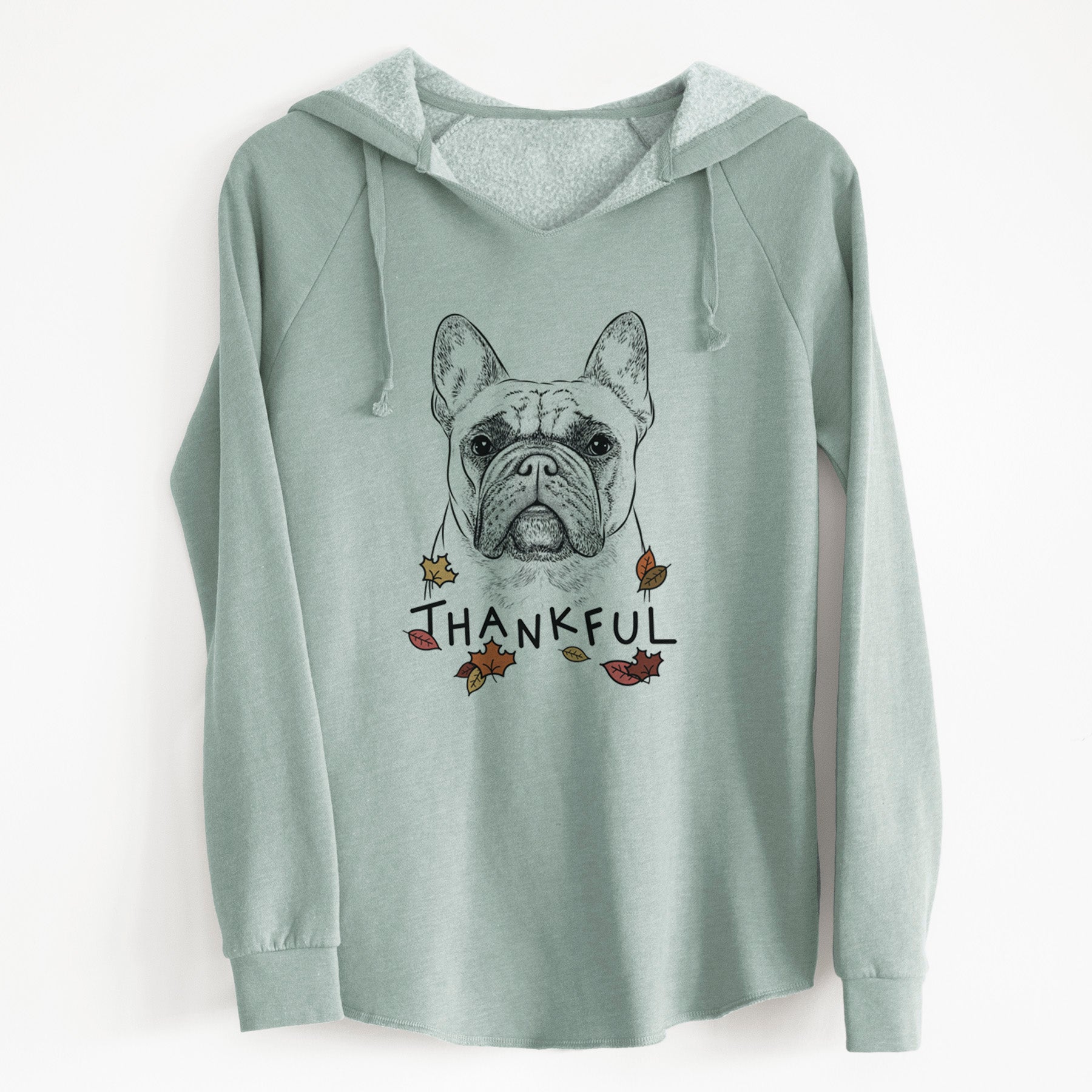 Thankful Acelynn the French Bulldog - Cali Wave Hooded Sweatshirt