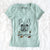 Thankful Acelynn the French Bulldog - Women's V-neck Shirt