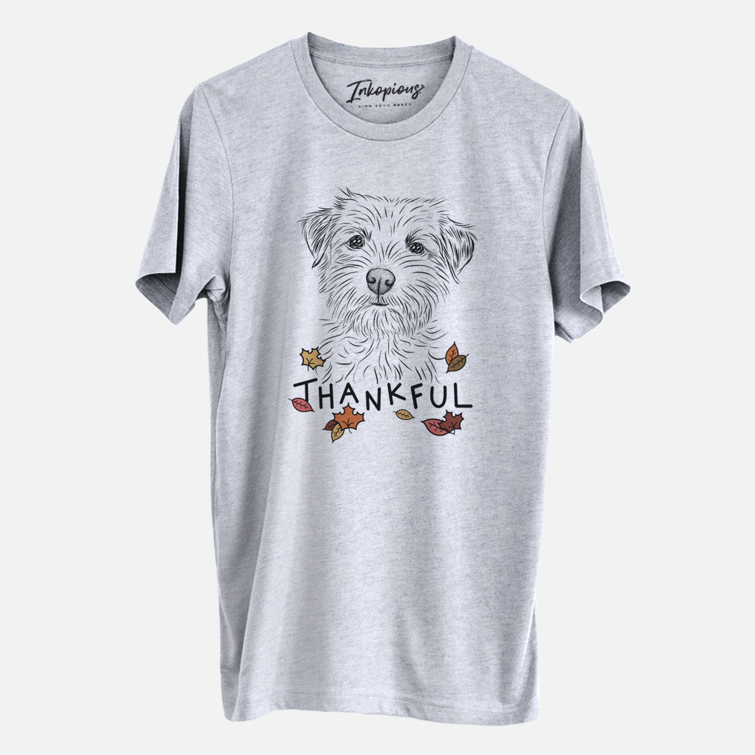 Thankful Benjamin the Border Terrier - Unisex Crewneck