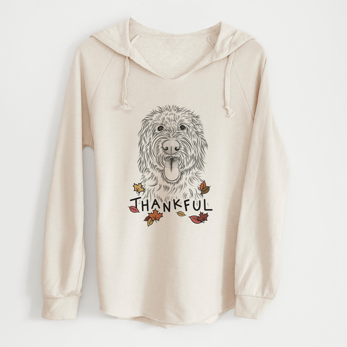 Thankful Bennett the Doodle - Cali Wave Hooded Sweatshirt