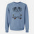 Thankful Birdie the Brittany - Unisex Pigment Dyed Crew Sweatshirt