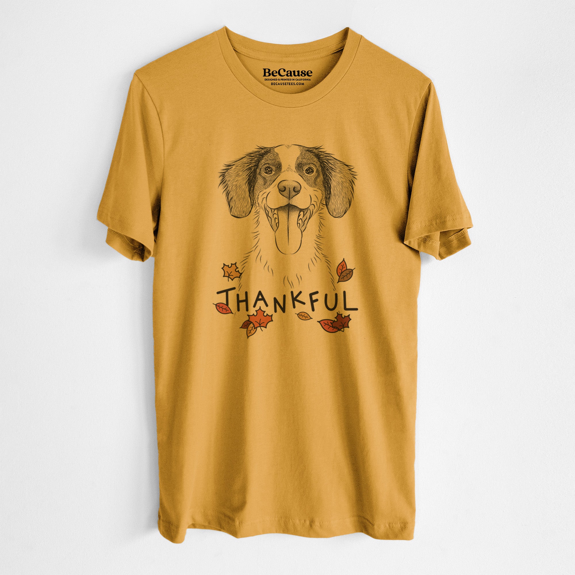 Thankful Birdie the Brittany - Unisex Crewneck