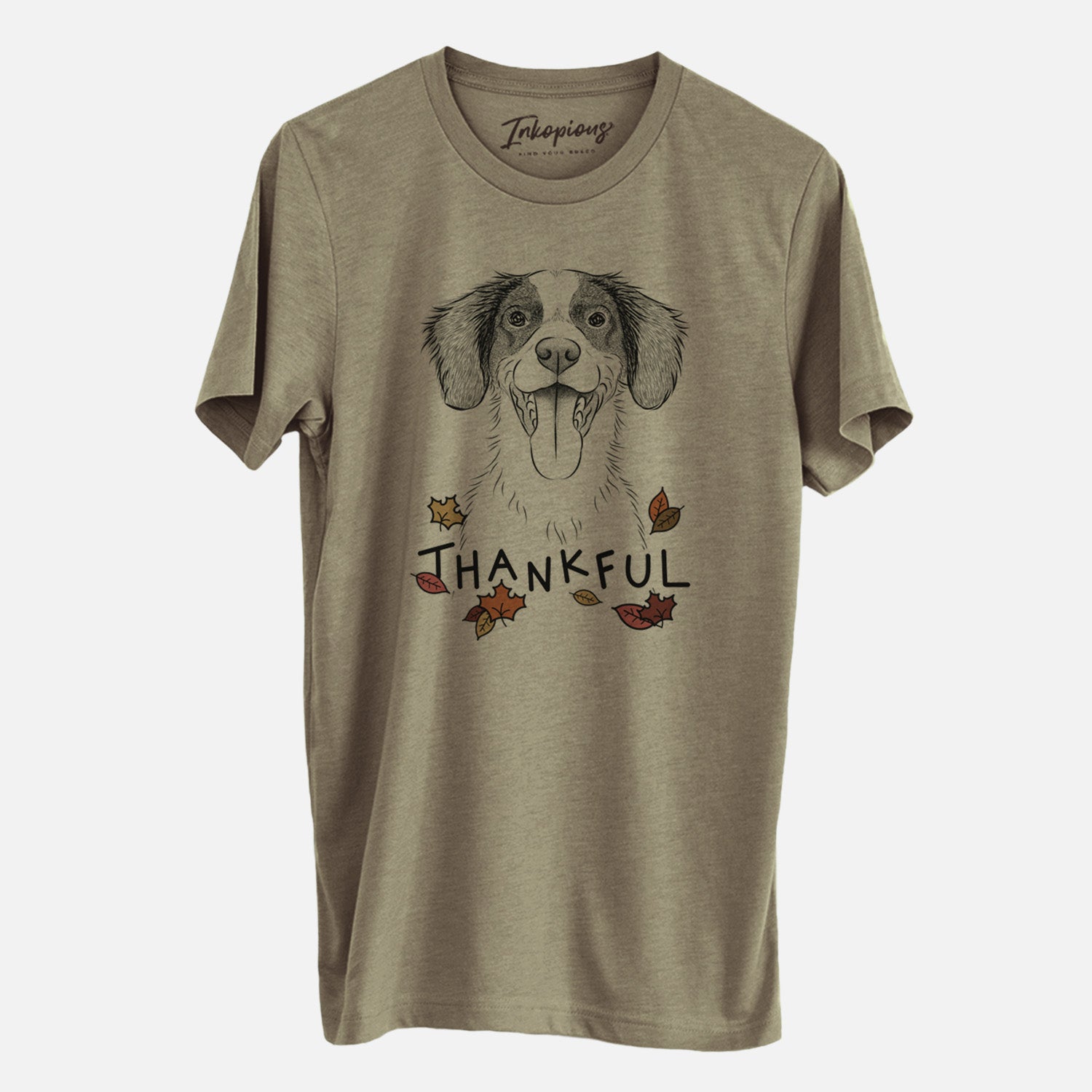 Thankful Birdie the Brittany - Unisex Crewneck