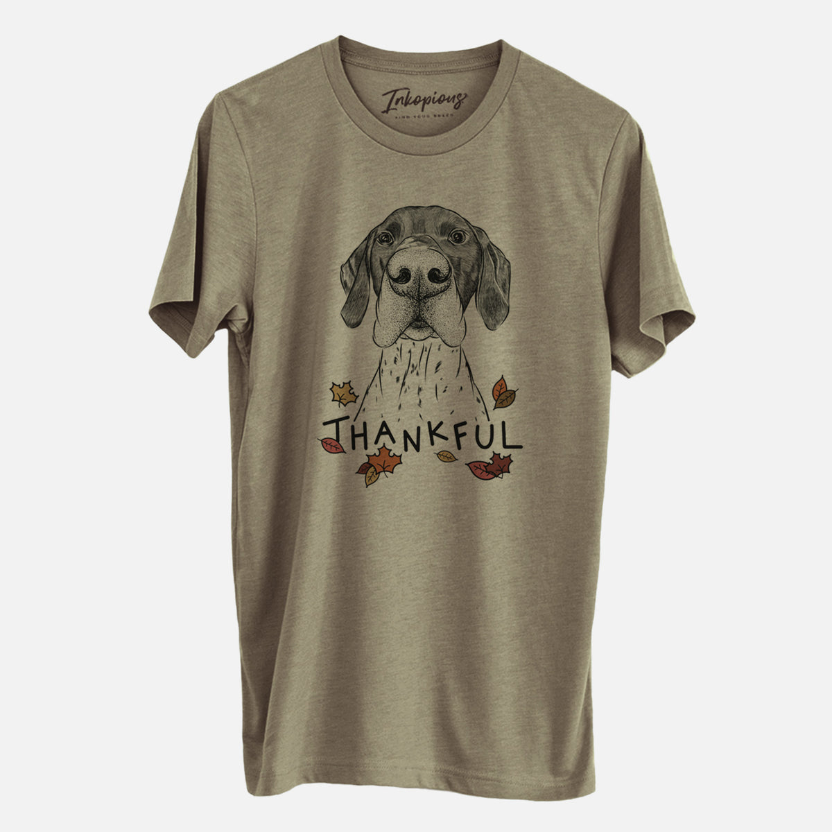 Thankful Booze the German Shorthaired Pointer - Unisex Crewneck