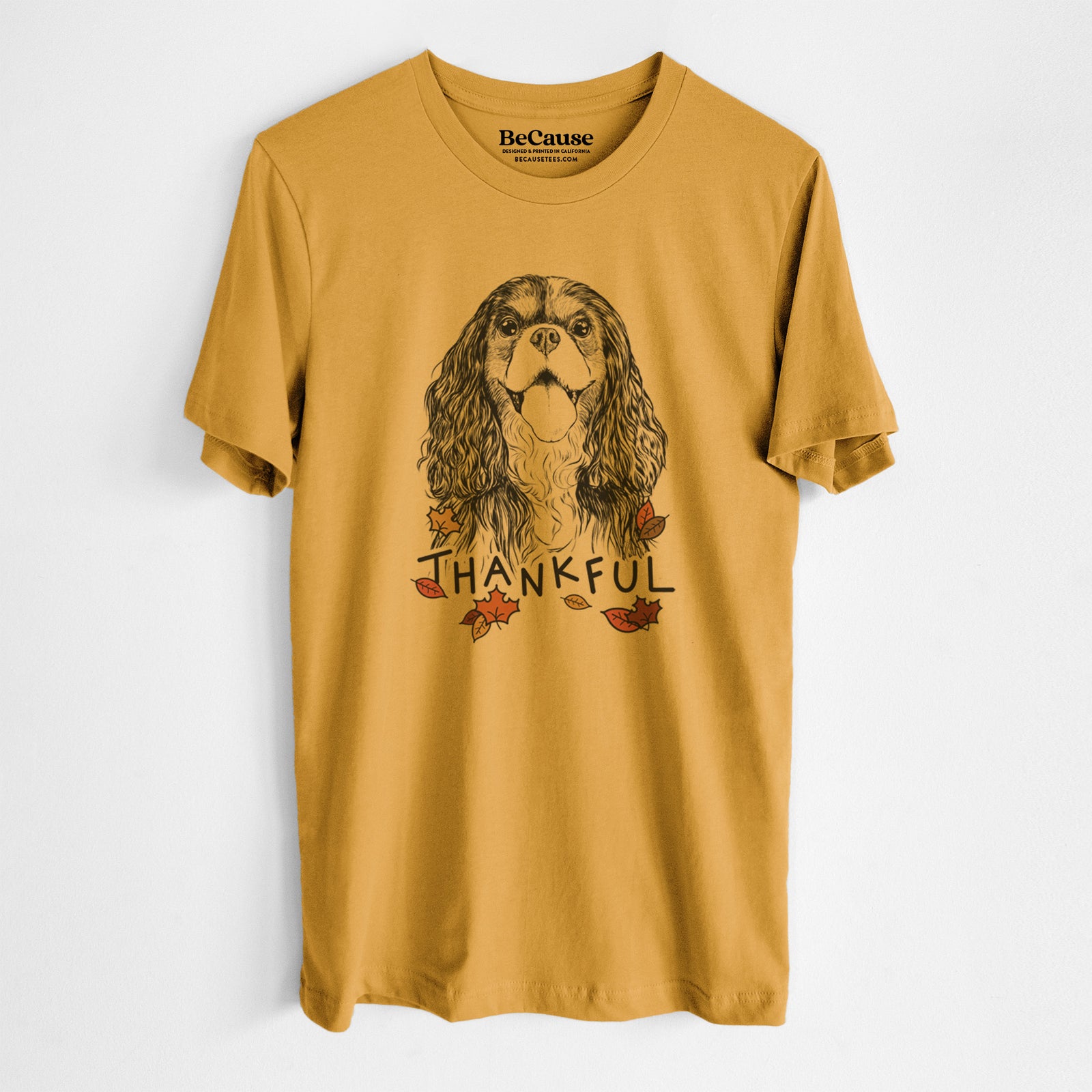 Thankful Brandy the Cavalier King Charles Spaniel - Unisex Crewneck