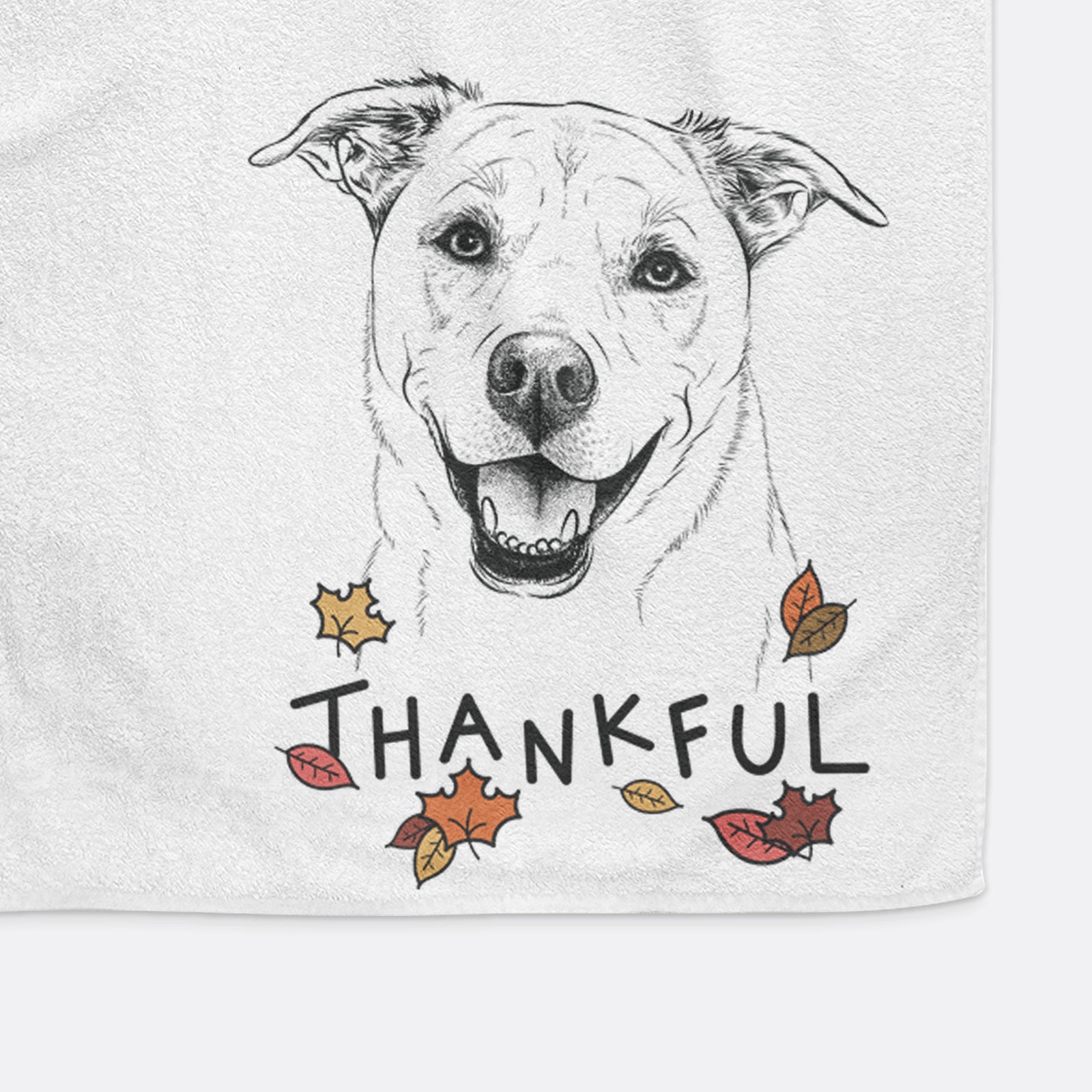 Carl the Mixed Breed Premium Hand Towel