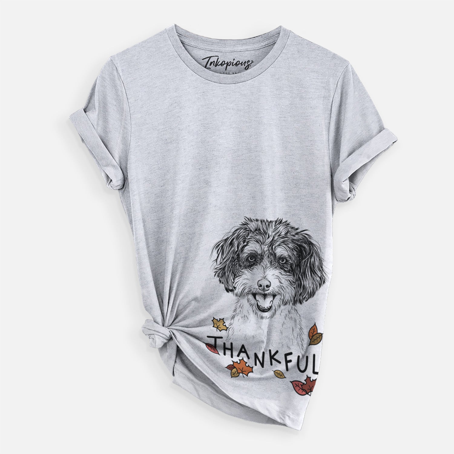 Thankful Carlos the Cavapoo - Unisex Crewneck