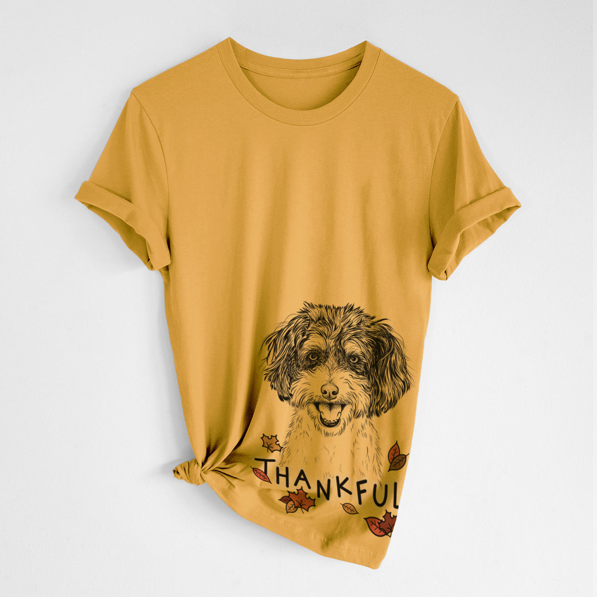 Thankful Carlos the Cavapoo - Unisex Crewneck