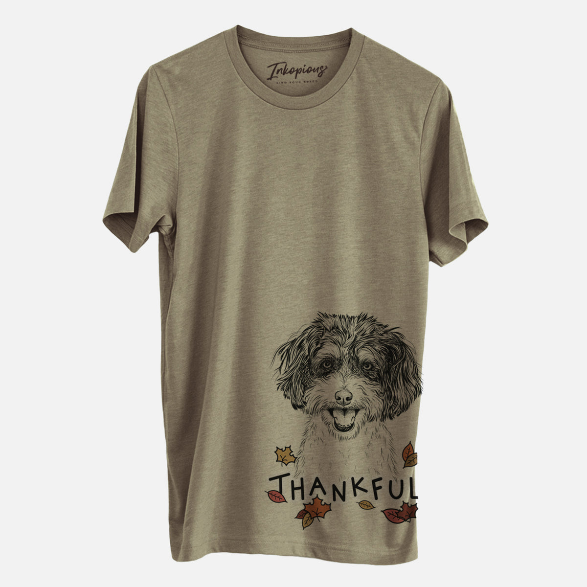 Thankful Carlos the Cavapoo - Unisex Crewneck