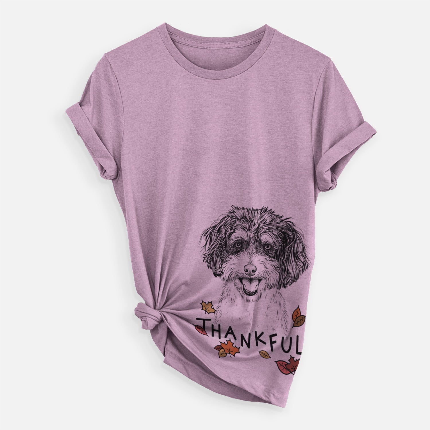 Thankful Carlos the Cavapoo - Unisex Crewneck