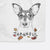 Chloe the Doxie Mix Premium Hand Towel