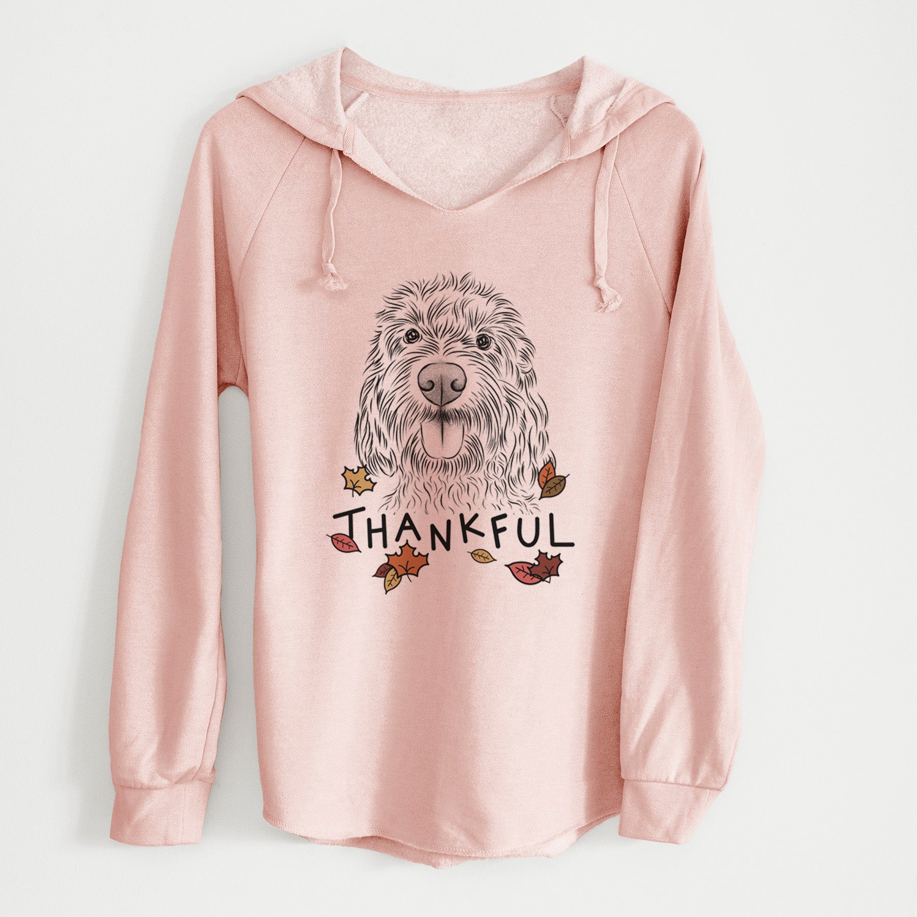 Thankful Clover the Cockapoo - Cali Wave Hooded Sweatshirt