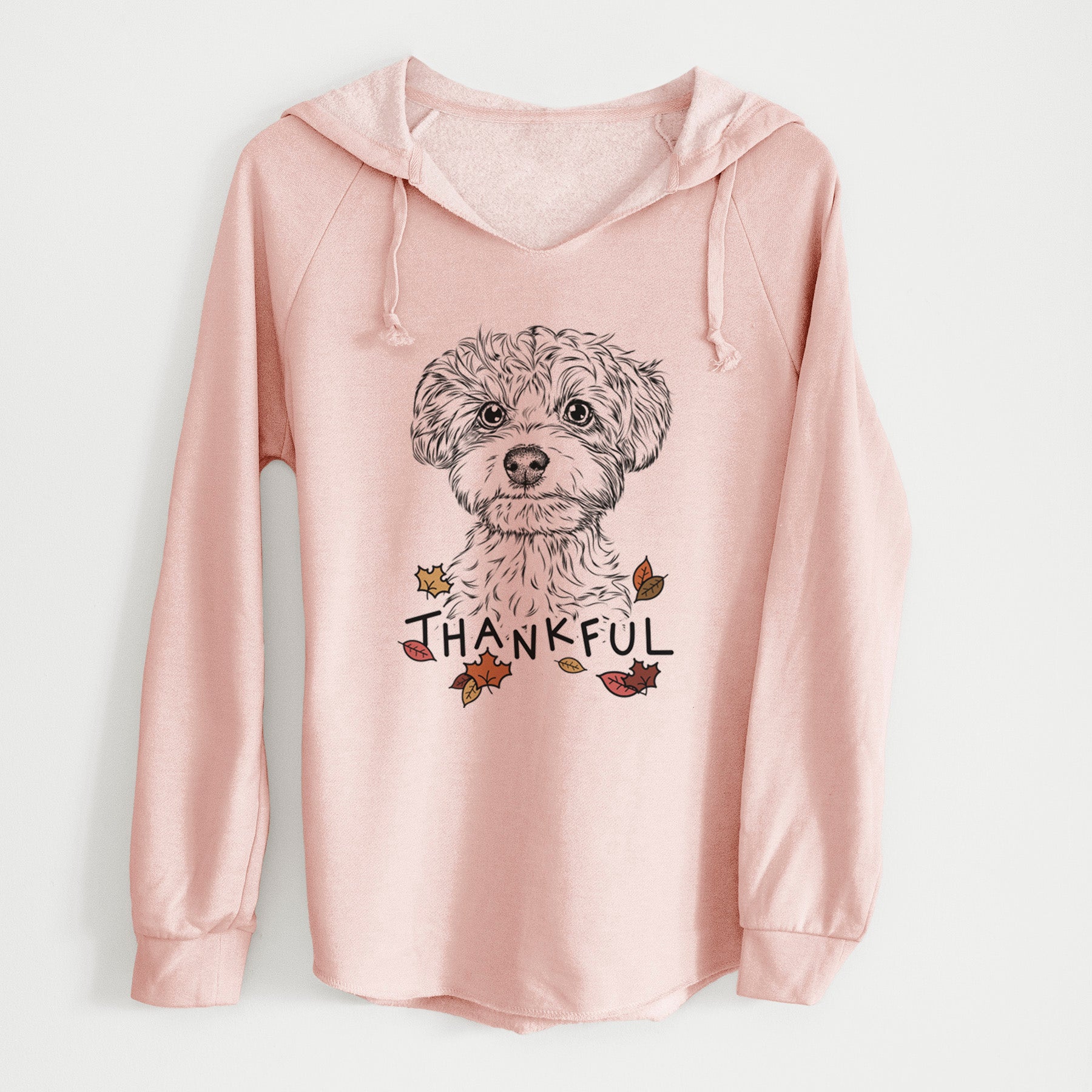 Thankful Elliott the Yorkiepoo - Cali Wave Hooded Sweatshirt