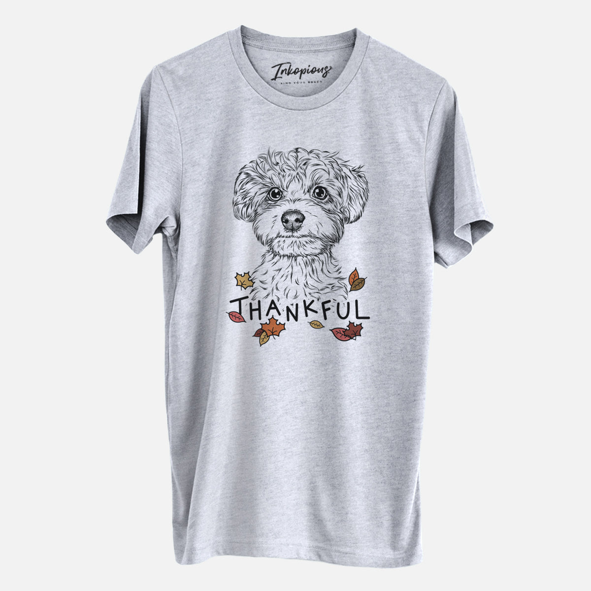 Thankful Elliott the Yorkiepoo - Unisex Crewneck