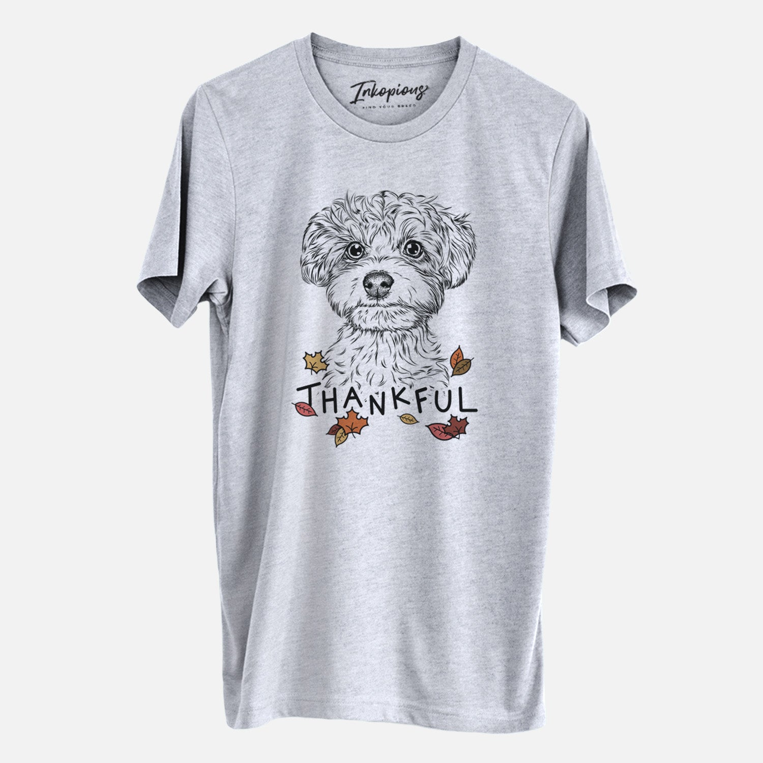 Thankful Elliott the Yorkiepoo - Unisex Crewneck