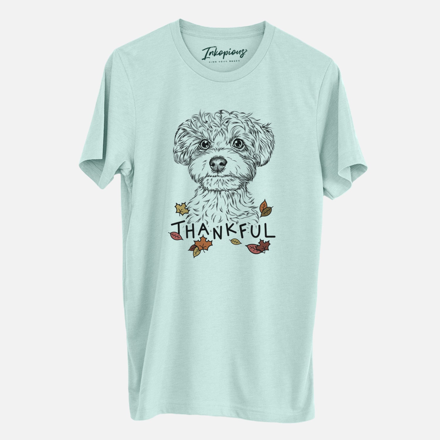 Thankful Elliott the Yorkiepoo - Unisex Crewneck