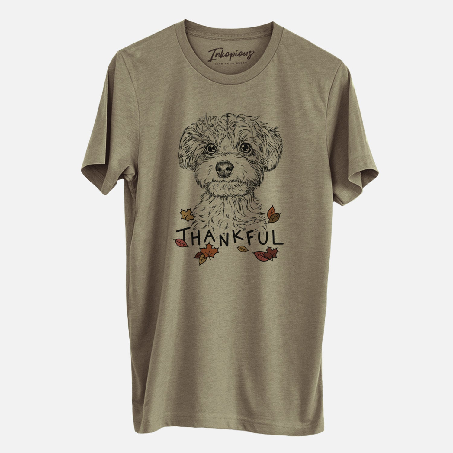 Thankful Elliott the Yorkiepoo - Unisex Crewneck