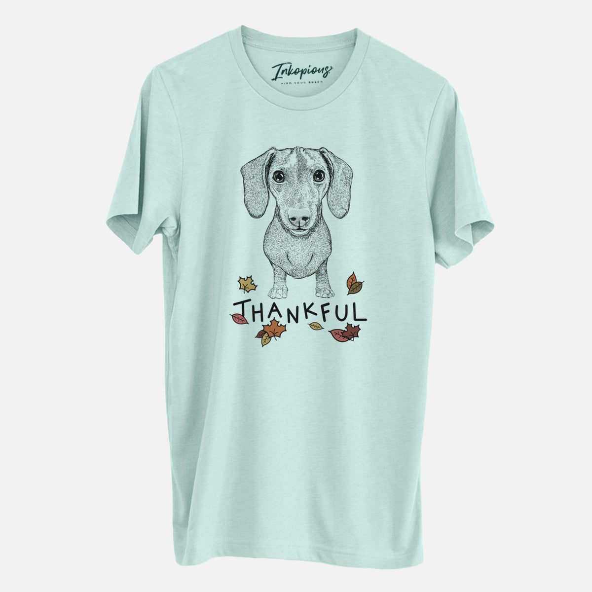 Thankful Ernie the Mini Dachshund - Unisex Crewneck