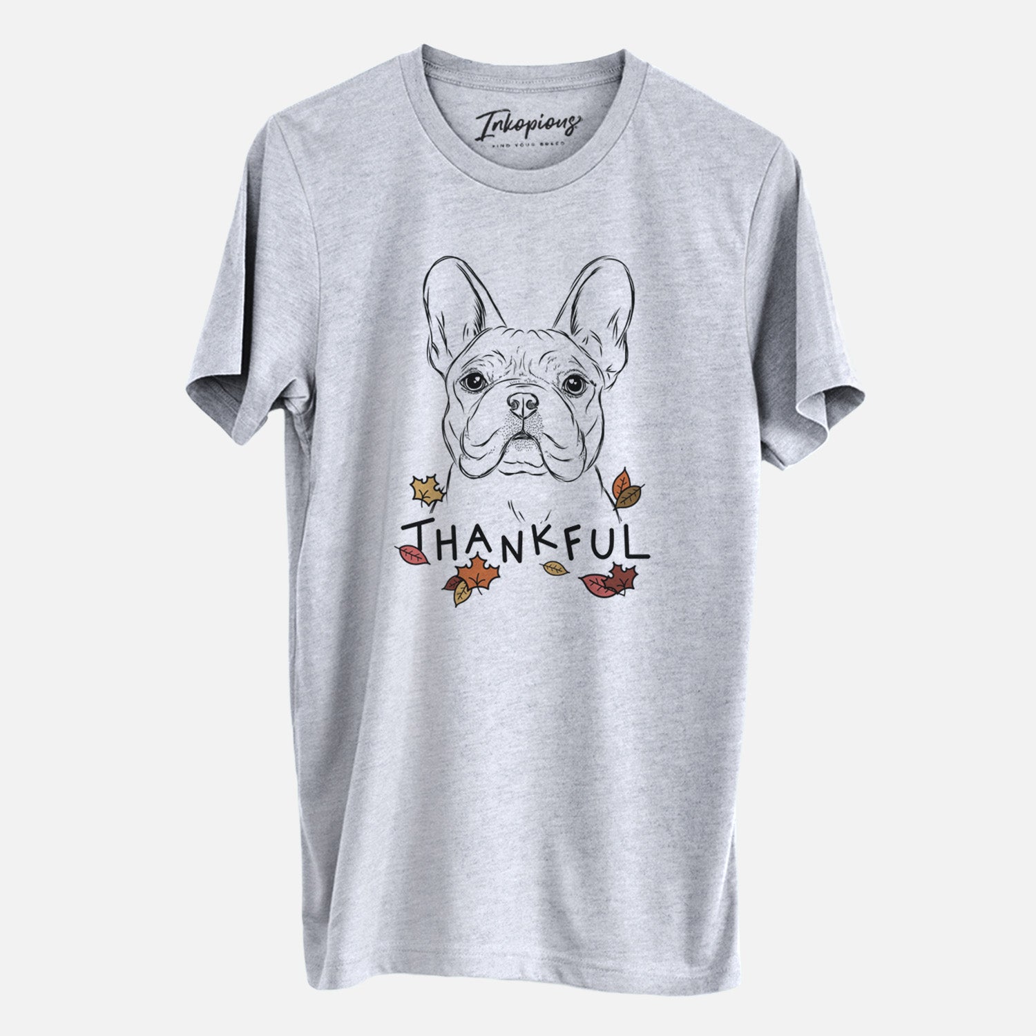 Thankful Franco the French Bulldog - Unisex Crewneck