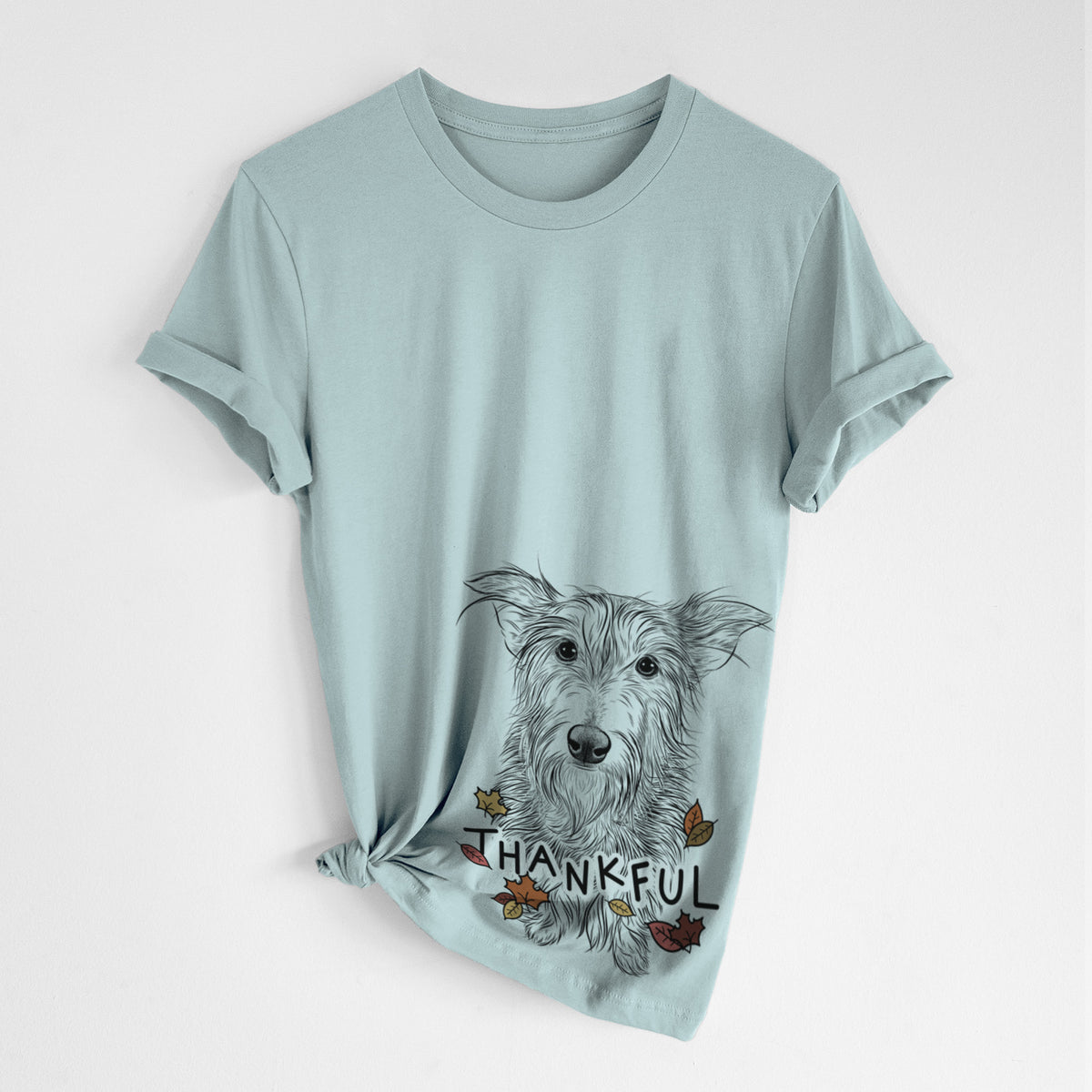 Thankful Frida Doggo the Rescue Terrier Mix - Unisex Crewneck