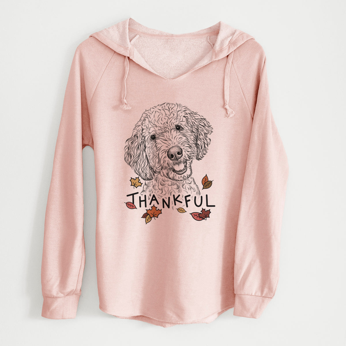 Thankful Gizmo the Goldendoodle - Cali Wave Hooded Sweatshirt