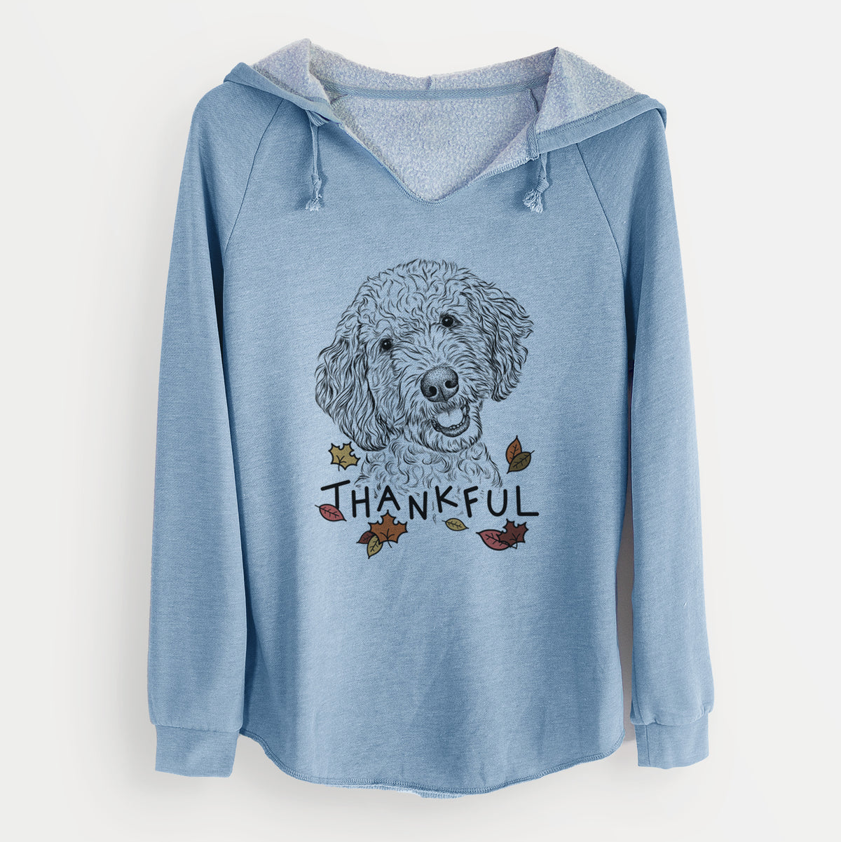 Thankful Gizmo the Goldendoodle - Cali Wave Hooded Sweatshirt
