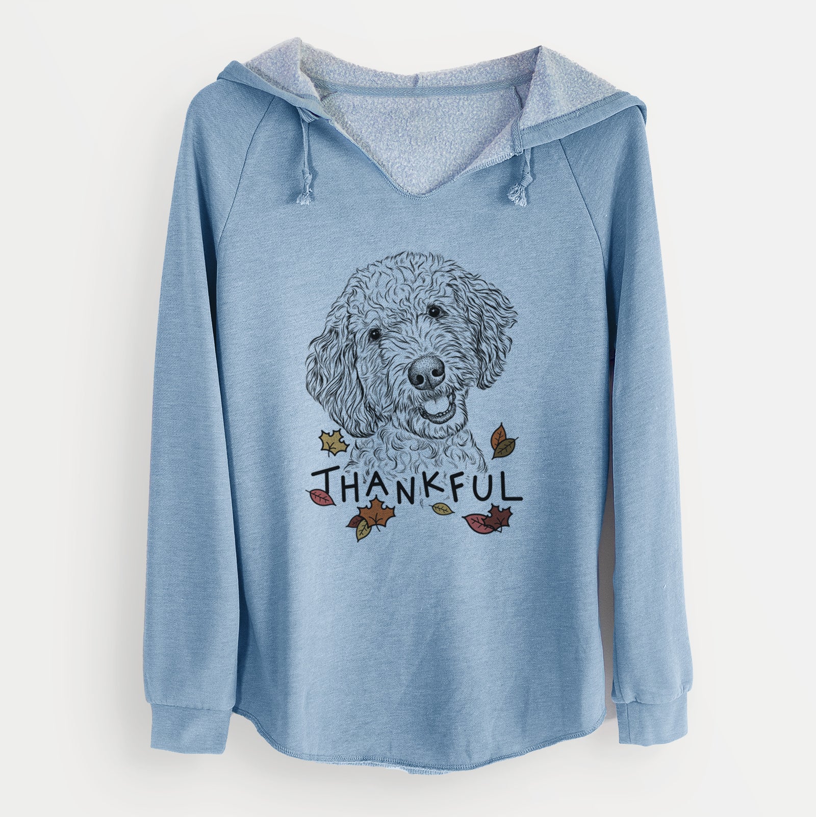 Thankful Gizmo the Goldendoodle - Cali Wave Hooded Sweatshirt