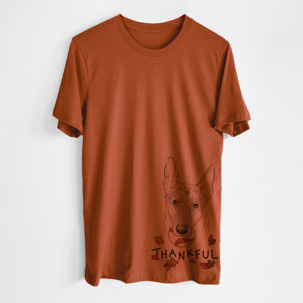 Thankful Greta the German Shepherd - Unisex Crewneck