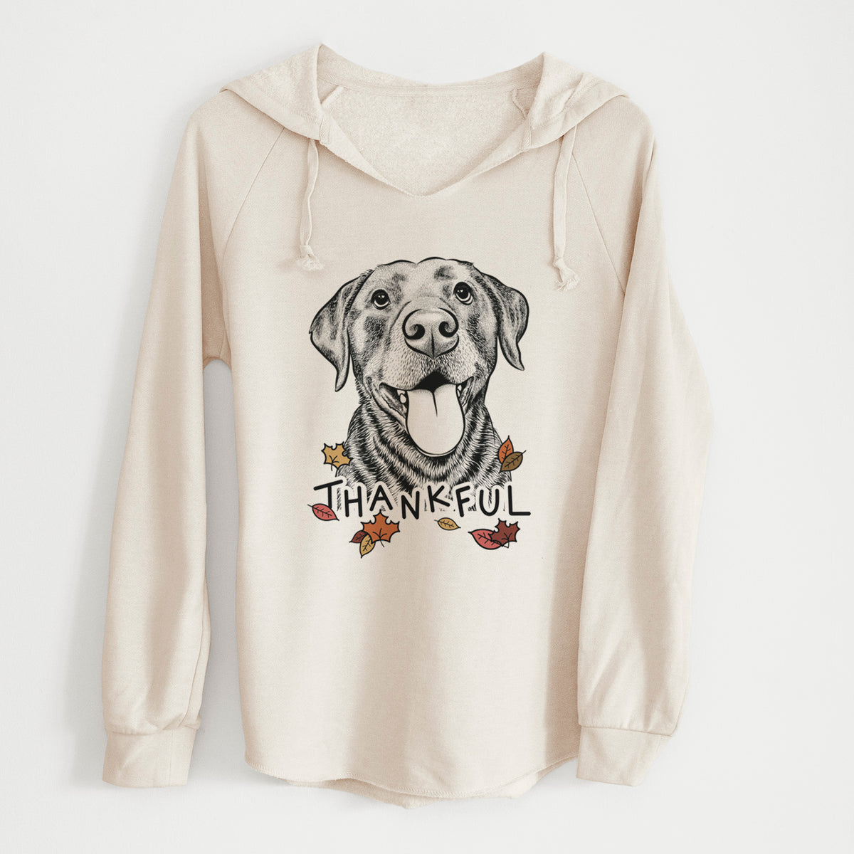Thankful Gwen the Labrador Retriever - Cali Wave Hooded Sweatshirt