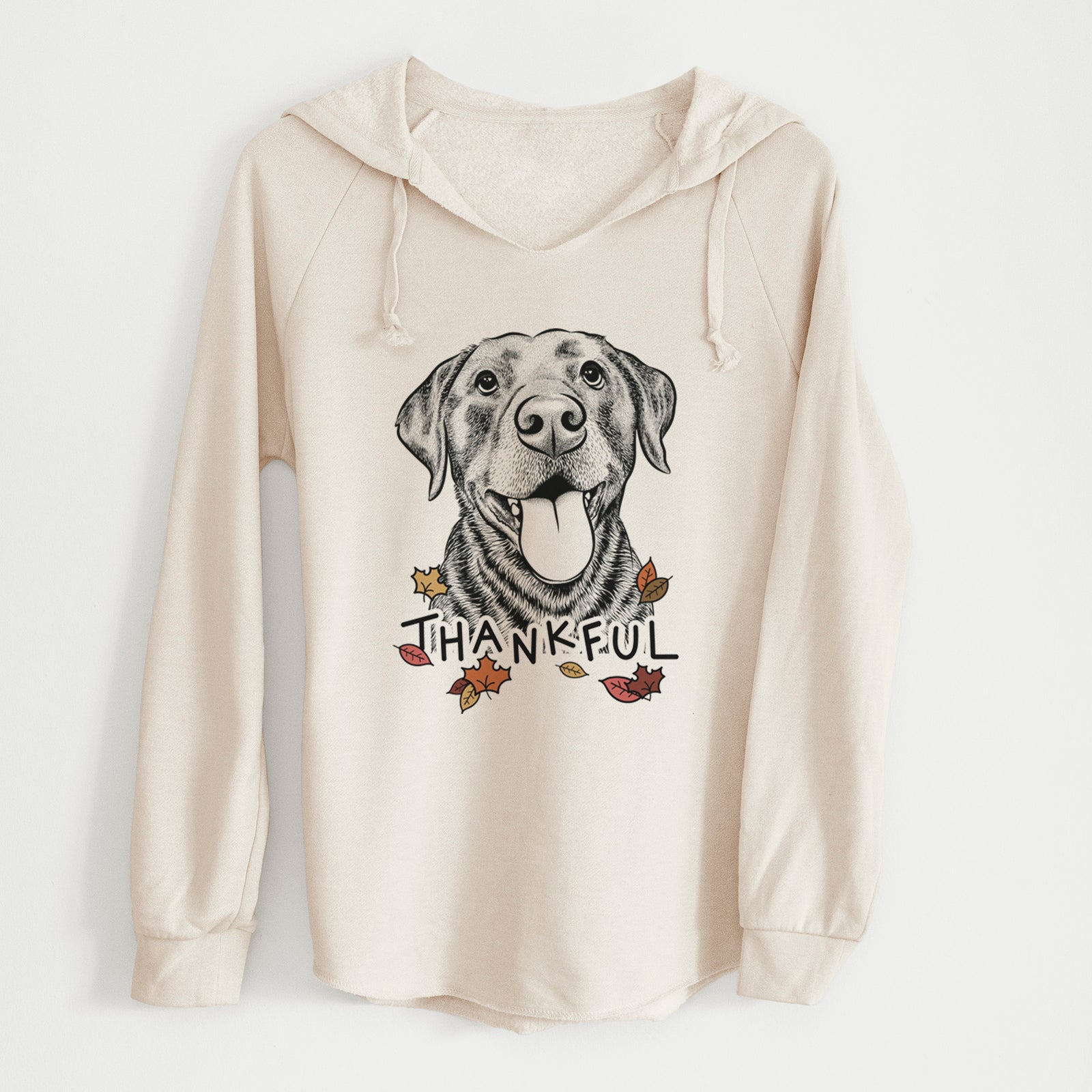 Thankful Gwen the Labrador Retriever - Cali Wave Hooded Sweatshirt