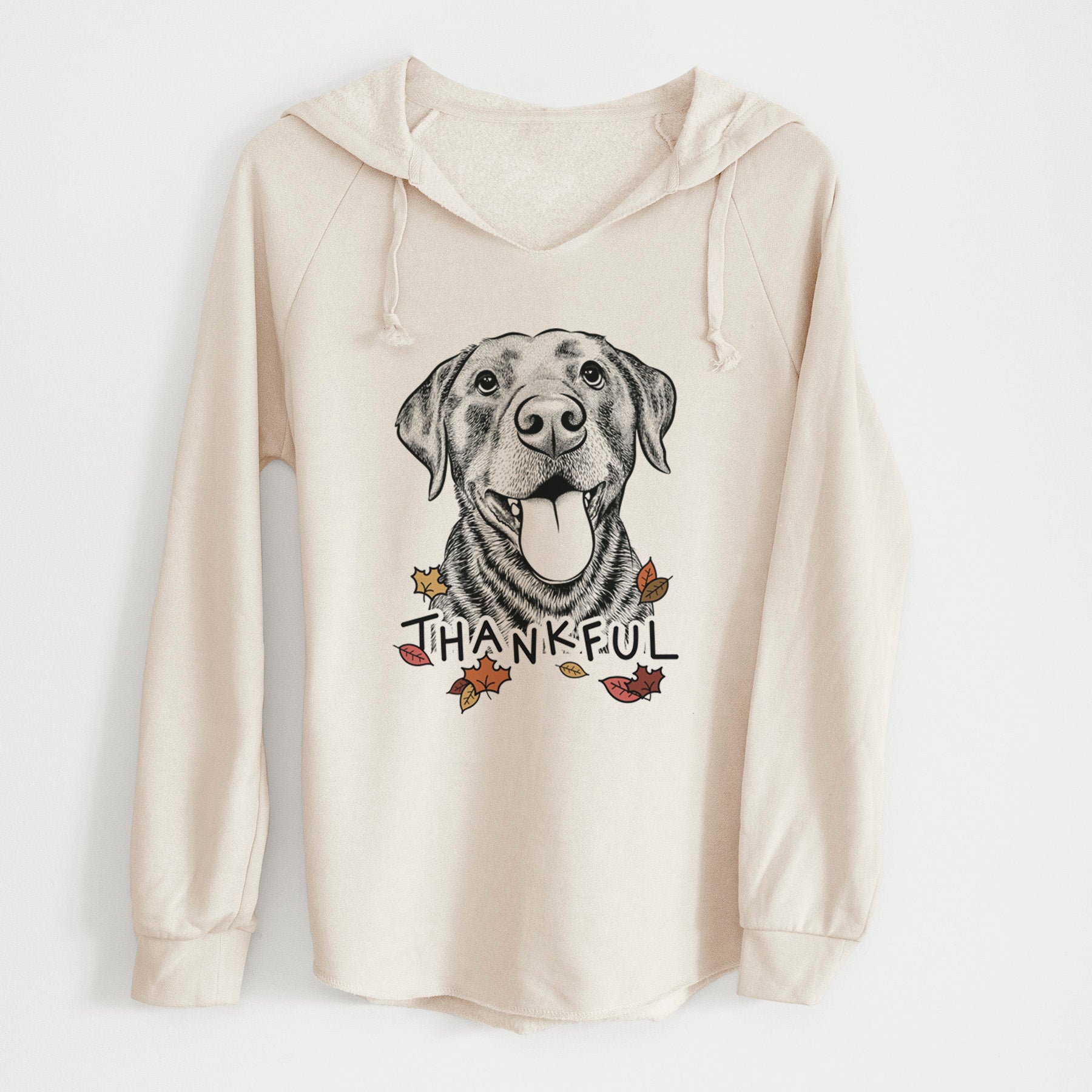 Thankful Gwen the Labrador Retriever - Cali Wave Hooded Sweatshirt